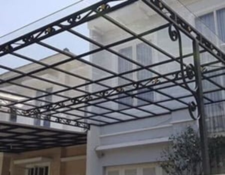 kanopi kaca - bengkel las sean brliant (2)